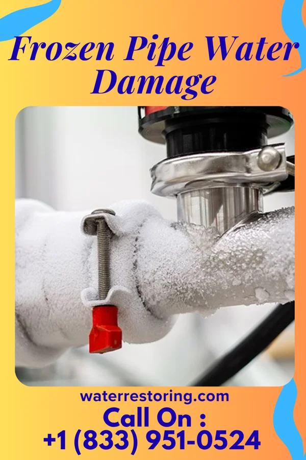 Frozen Pipe Water Damage in Omer, MI