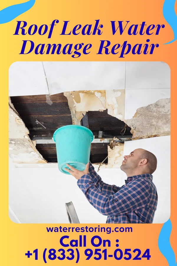 Roof Leak Water Damage Repair in Omer, MI